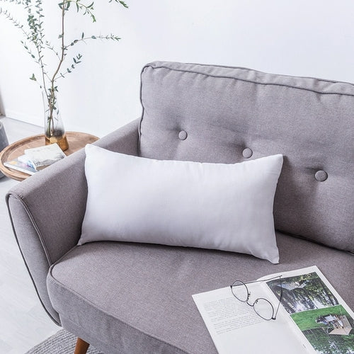 Housse de Coussin à Pompons Beige 45x45 / 30x50 cm - Coton Fait Main Géométrique