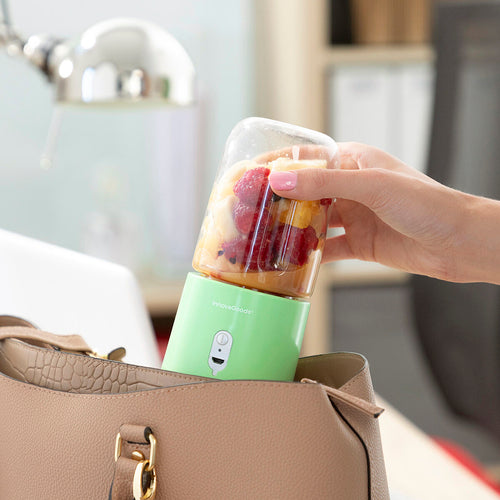 Blender Portable Rechargeable Blendyr InnovaGoods - Mixeur USB 400ml Smoothie Nomade