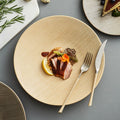 Grande Assiette Porcelaine Plate Créative – Style Occidental pour Hôtel & Restaurant