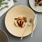 Grande Assiette Porcelaine Plate Créative – Style Occidental pour Hôtel & Restaurant