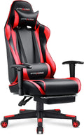 Chaise Gaming Ergonomique avec Repose-Pieds - Fauteuil Gamer Bureau Confort