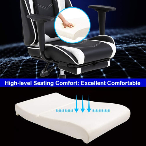 Chaise Gaming Ergonomique Bureau PU - Fauteuil Gamer Executive Confort