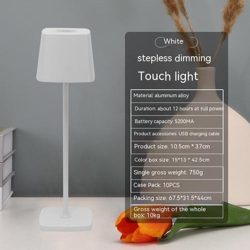 Lampe de Bureau LED Rechargeable USB - Tactile 12h Autonomie