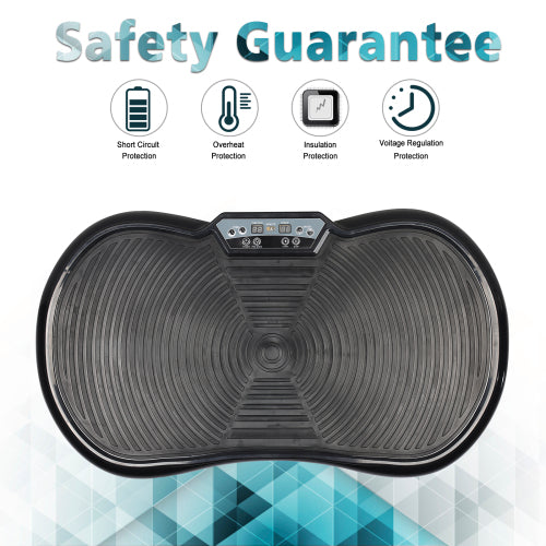 Machine d’exercice à double moteur à plaque de vibration