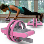 5-in-1 Multifunction Ab Wheel - Complete Portable Home Workout Fitness Kit