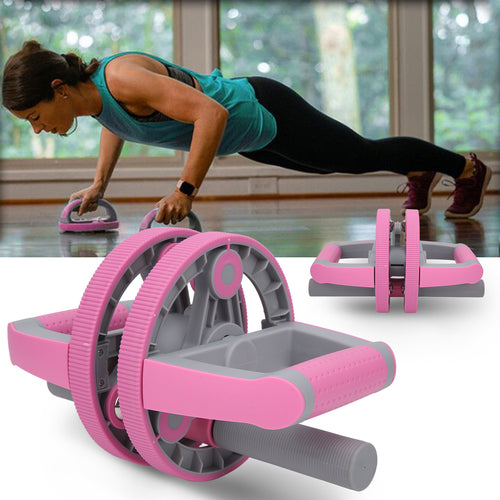Roue Abdominale Multifonction 5-en-1 - Kit Fitness Complet Musculation Maison Portable