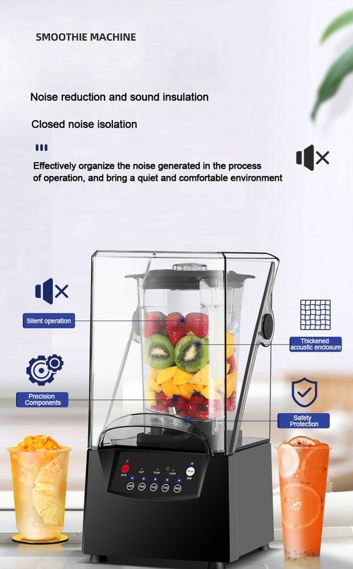 Machine à Glace Pilée Professionnelle HZ300A - Broyeur à Glace Commercial pour Smoothies et Cocktails