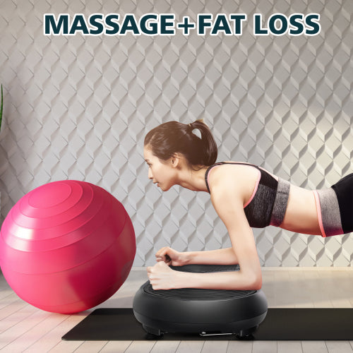 Machine d’exercice à double moteur à plaque de vibration