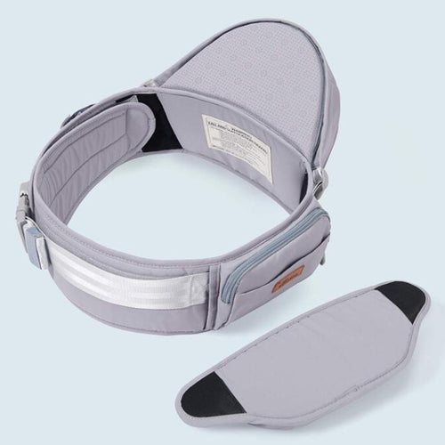 Porte-Bébé Ergonomique avec Siège Hanche et Coussin - Confort Postpartum
