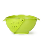Bol Passoire 2-en-1 Rinse - Égouttoir Pliable Sans BPA Vert