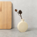 Vase Céramique Minimaliste Ivoire multifonctions