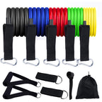 11-piece Fitness Equipment Resistance Band Set