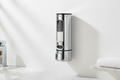Distributeur de Savon Argenté — Mise en situation salle de bain