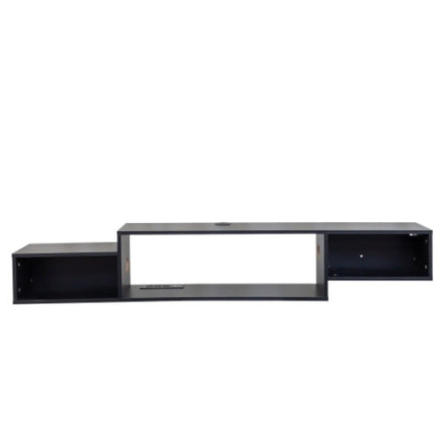 Meuble TV flottant mural de 166cm  LED 20 couleurs et charge