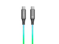 Câble USB-C vers USB-C 1m 60W RGB – Illumination Colorée & Charge Rapide | TECHANCY TB1799