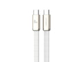 Câble USB-C vers USB-C 1m 60W Tressé Ultrafin – Charge Rapide PD | TECHANCY TB1804