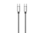 Câble USB-C vers Lightning Techancy 1m TB1796 – Design Métallique, Résistant aux Animaux, Charge Rapide 30W