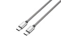 Câble USB-C vers Lightning Techancy 1m TB1796 – Design Métallique, Résistant aux Animaux, Charge Rapide 30W
