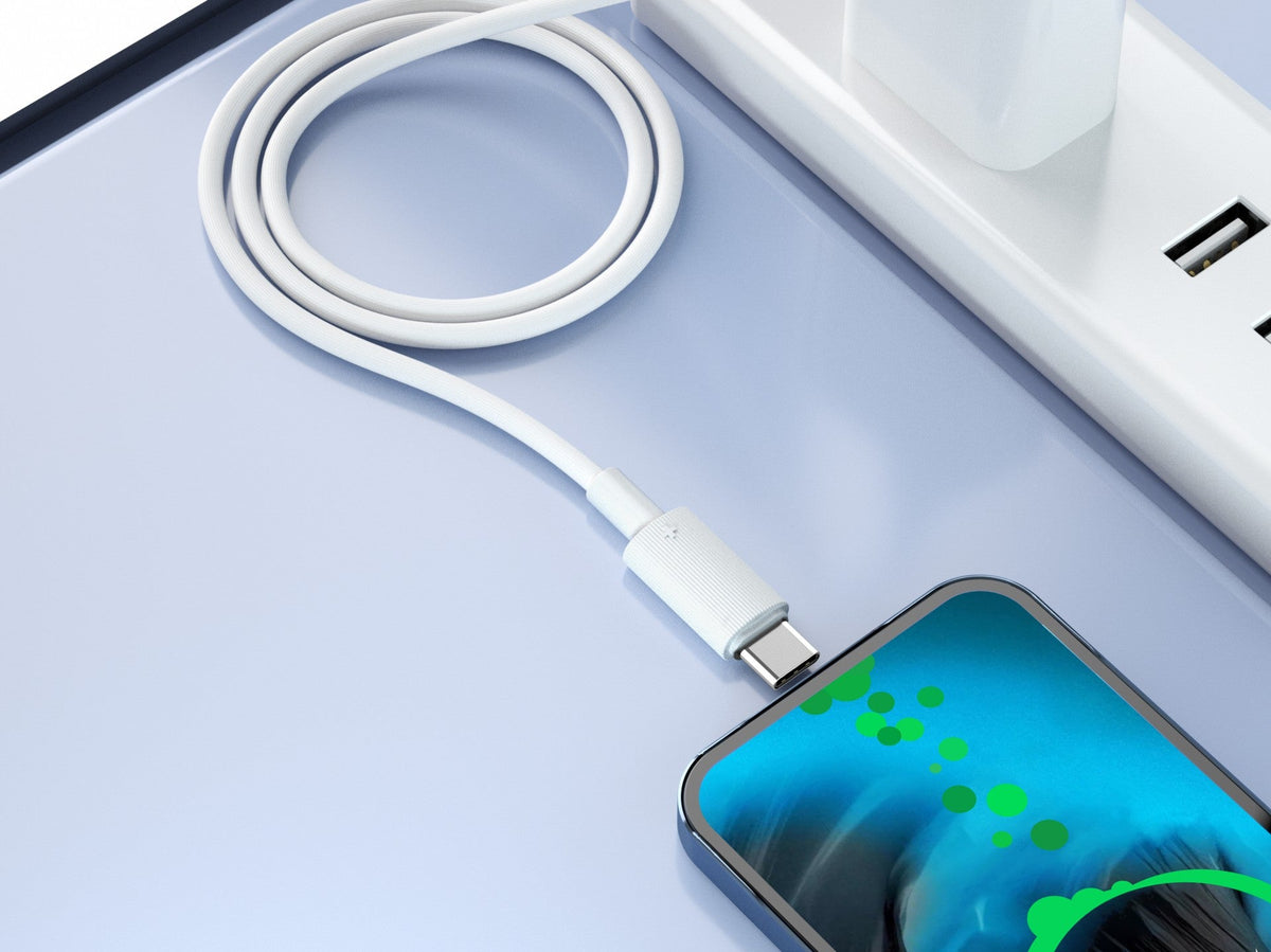 Câble USB-C vers USB-C 1m 60W – Charge Rapide PD & Chip Intelligent | TECHANCY TB1769