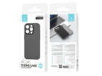 Techancy Capa Para Telemóvel Ultra Fina Em Fibra De Carbono KX5603, Compatível Com Iphone 15 Plus, Material Pp De 0,5 Mm.-2