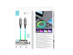 Câble USB-C vers USB-C 1m 60W RGB – Illumination Colorée & Charge Rapide | TECHANCY TB1799
