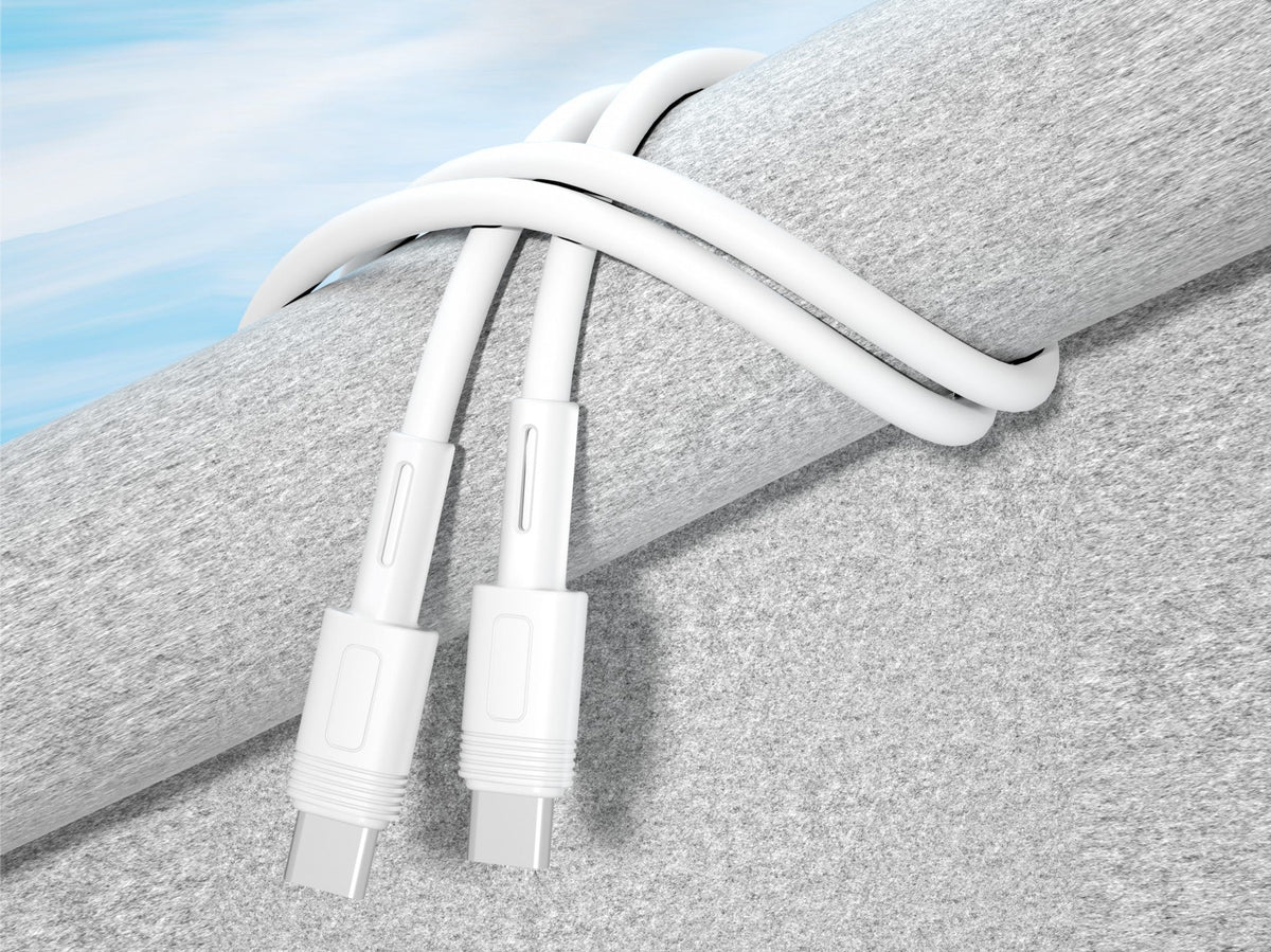 Câble USB-C vers USB-C 1,5m 60W – Charge Rapide PD & Chip IA | TECHANCY TB1772