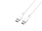 Câble USB-C vers USB-C 30cm 60W – Compact Power Bank & Charge Rapide | TECHANCY TB1793