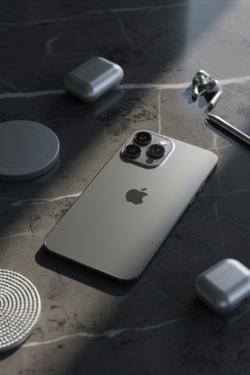 iPhone 17 Pro 1To Argent - Lifestyle