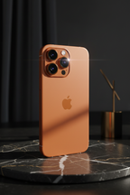 iPhone 17 Pro Max Orange Cosmos - Lifestyle