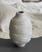 Vase Lèvres en Céramique – Décoration Moderne Sculptural