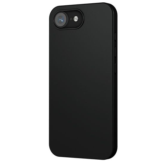 Coque silicone MagSafe iPhone 16e - Noir-1