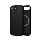 Coque silicone MagSafe iPhone 16e - Noir-0