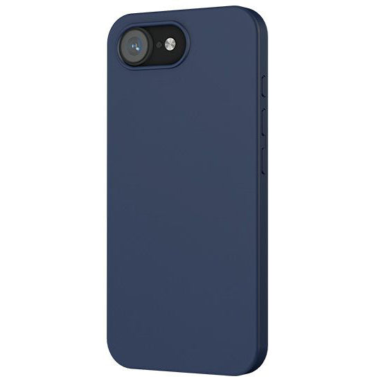 Coque silicone MagSafe iPhone 16e - Bleu-2