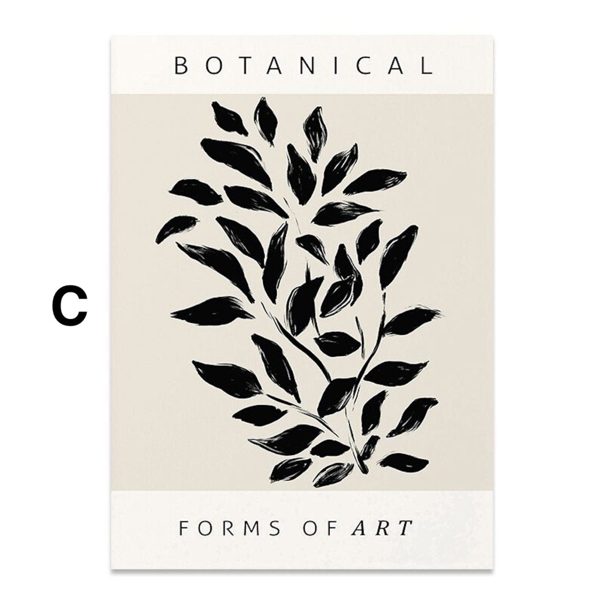 Poster Lignes Abstraites Minimalistes – Impression Premium sur Canvas