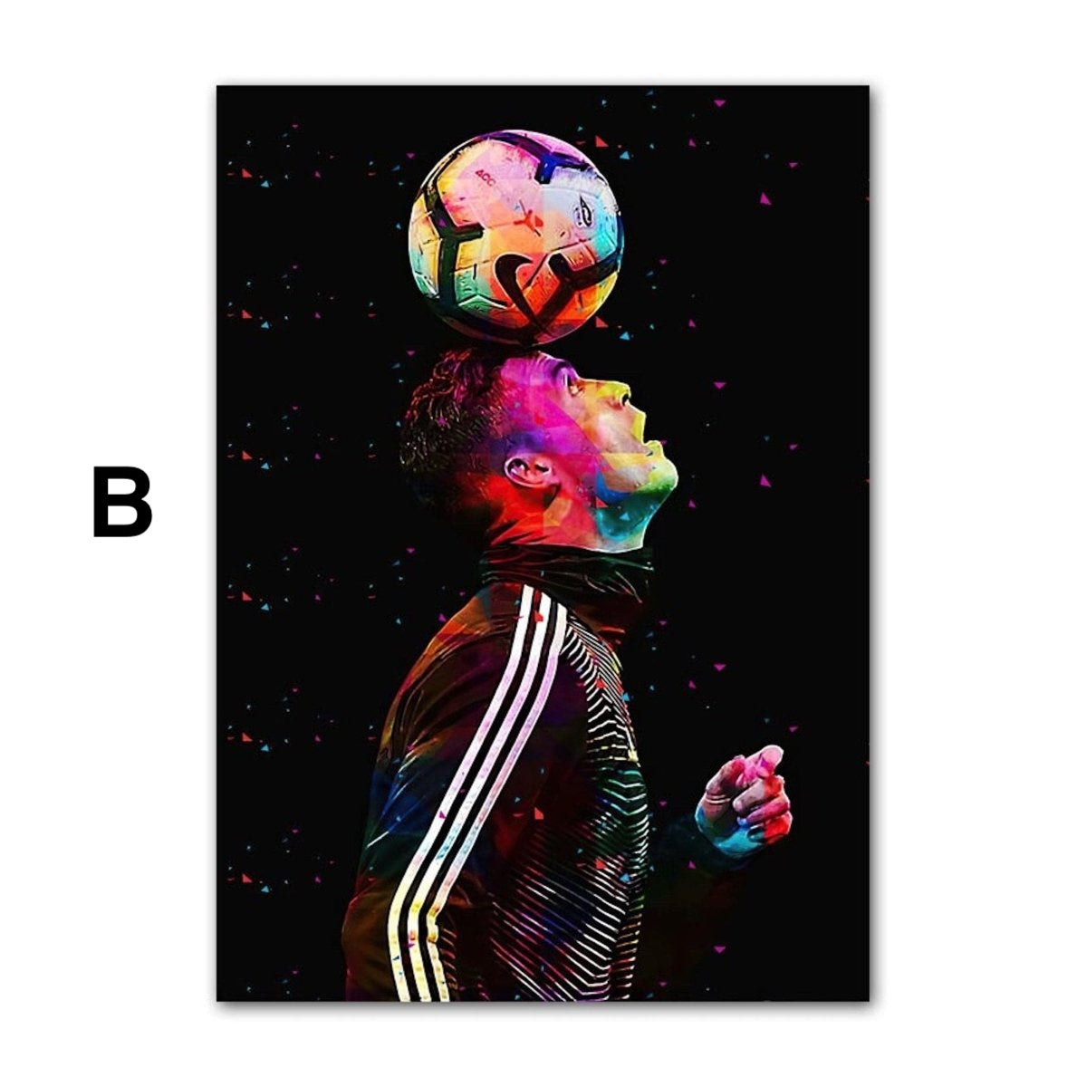 Poster Cristiano Ronaldo Manchester United – Moments Légendaires Premium