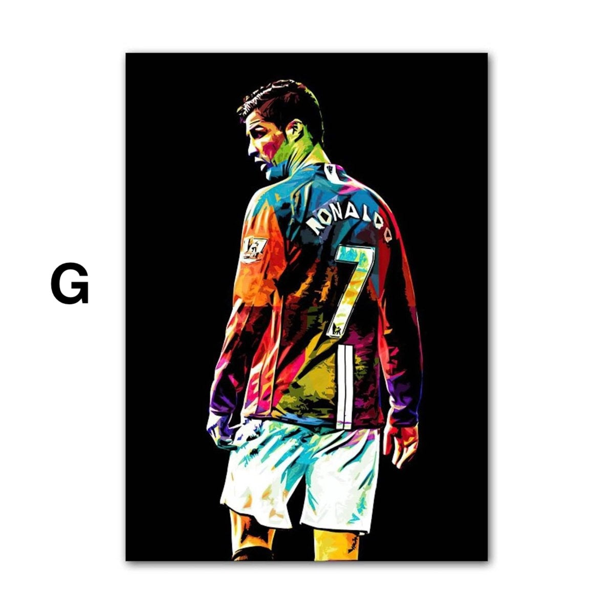Poster Cristiano Ronaldo Manchester United – Moments Légendaires Premium