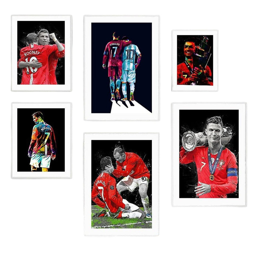 Poster Cristiano Ronaldo Manchester United – Moments Légendaires Premium