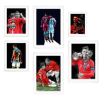 Poster Cristiano Ronaldo Manchester United – Moments Légendaires Premium