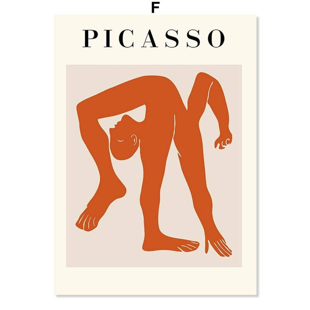 Poster Picasso Abstrait Premium | Décoration Murale Moderne | Canvas Haute Qualité