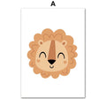 Poster Safari Hakuna Matata Lion Personnalisé – Décoration Chambre Enfant Premium