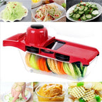 Professional Mandoline Slicer with Steel Blade - Multifunction Peeler