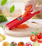 Professional Mandoline Slicer with Steel Blade - Multifunction Peeler