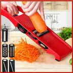 Professional Mandoline Slicer with Steel Blade - Multifunction Peeler