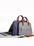 Sac pour Ordinateur 15,6" — Toile Canvas, Mixte Femme & Homme
