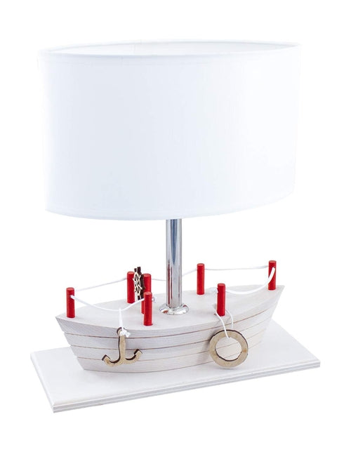 Lampe de Table Enfant Bateau Blanchi LED Veilleuse