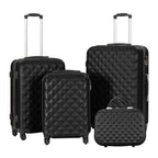 Set de Valises Rigides avec Trousse de Toilette –| Roues Pivotantes