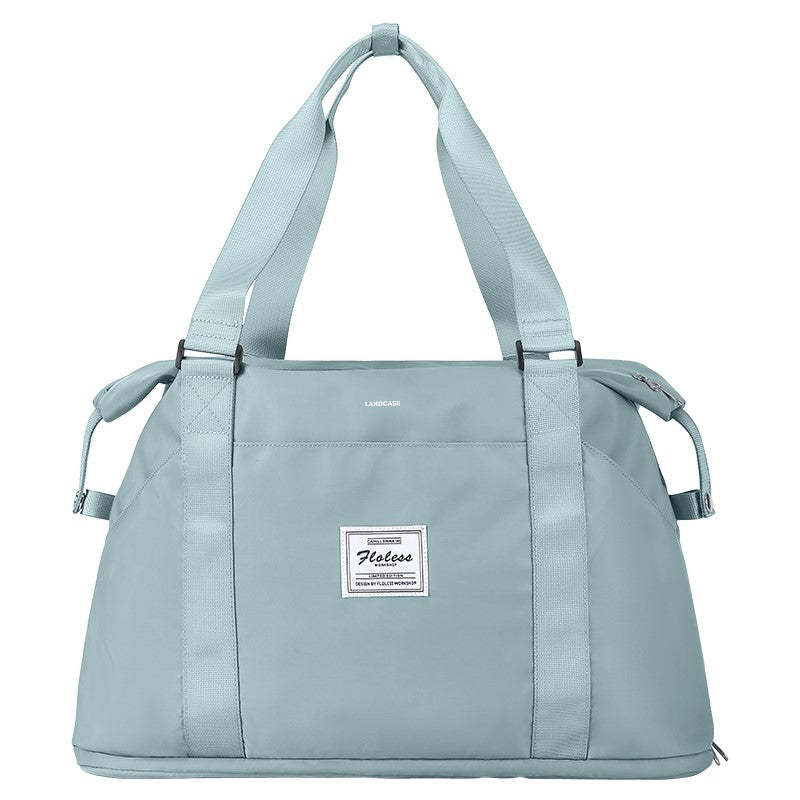 Sac de Voyage Weekender Cabine – Compartiments Multiples, Imperméable (Bleu)
