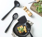 Set 10 Ustensiles de Cuisine en Silicone Antiadhésif